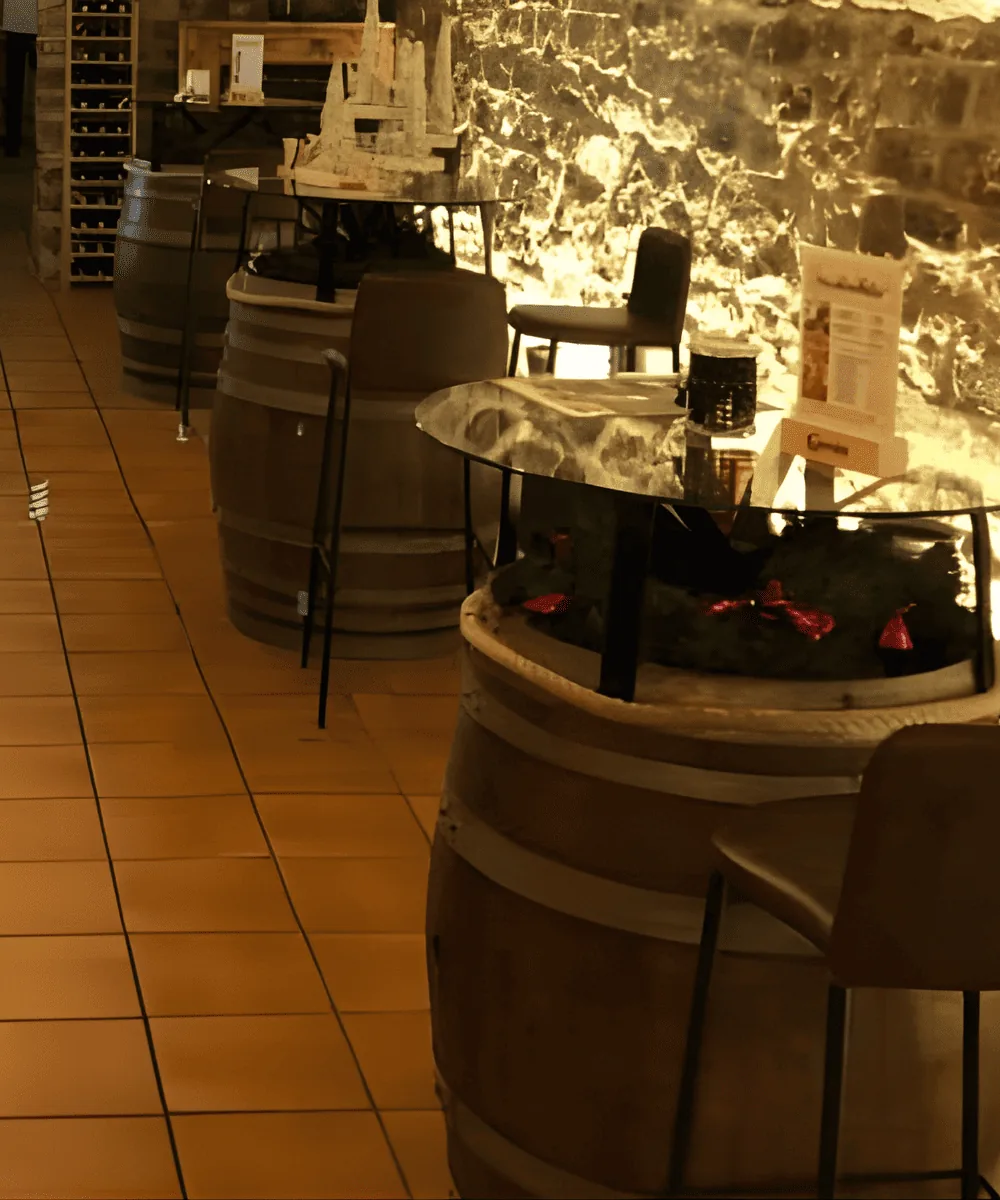 Tonneaux et coin cave